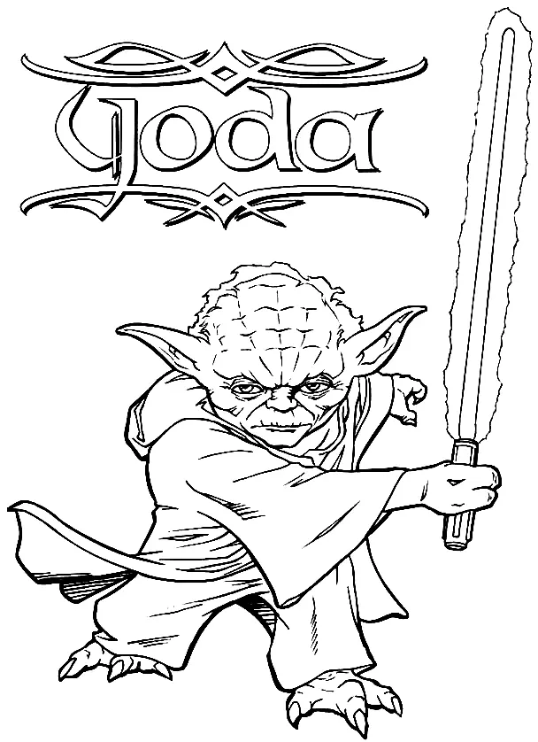 Star Wars Charaktere Ausmalbilder 25