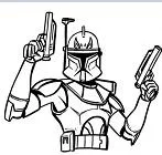 Star Wars Characters Coloring Pages 258