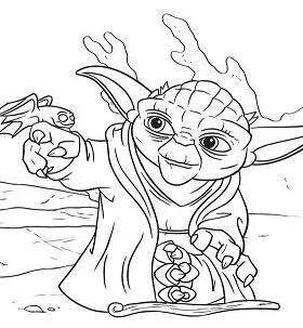 Star Wars Characters Coloring Pages 276