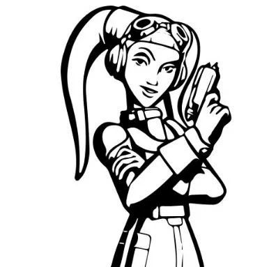 Star Wars Characters Coloring Pages 33