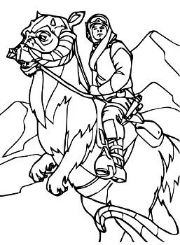 Star Wars Characters Coloring Pages 39