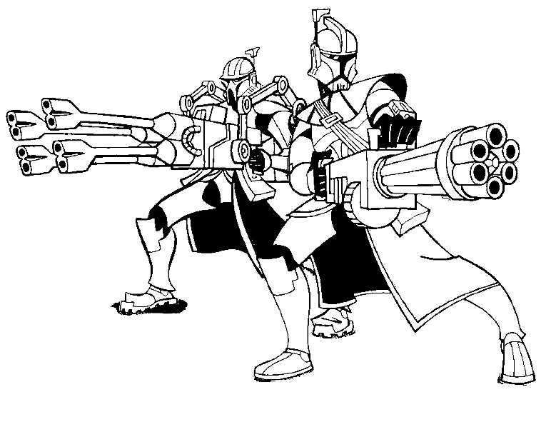 Star Wars Characters Coloring Pages 4