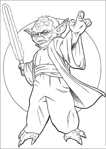 Star Wars Characters Coloring Pages 62