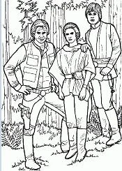 Star Wars Characters Coloring Pages 63