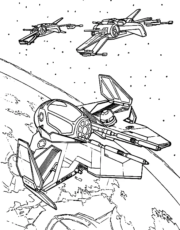 Personajes Star Wars Para Colorear 96