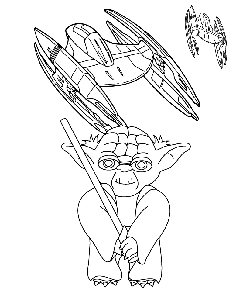 Star Wars Young Jedi Adventures Ausmalbilder 13
