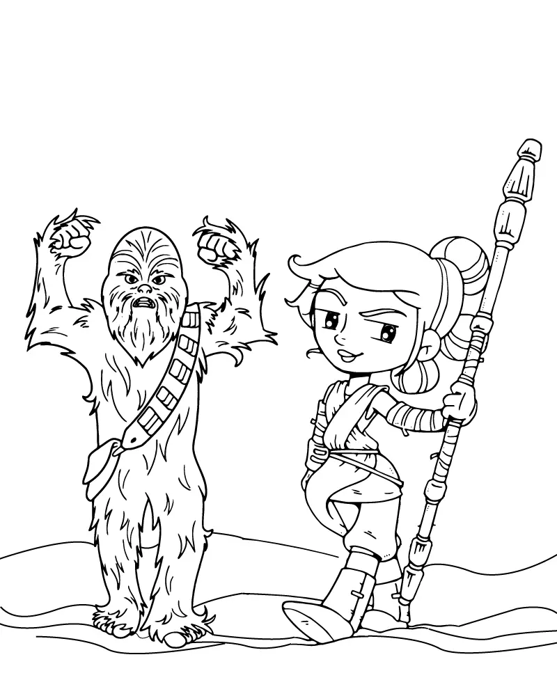 Star Wars Young Jedi Adventures Ausmalbilder 7