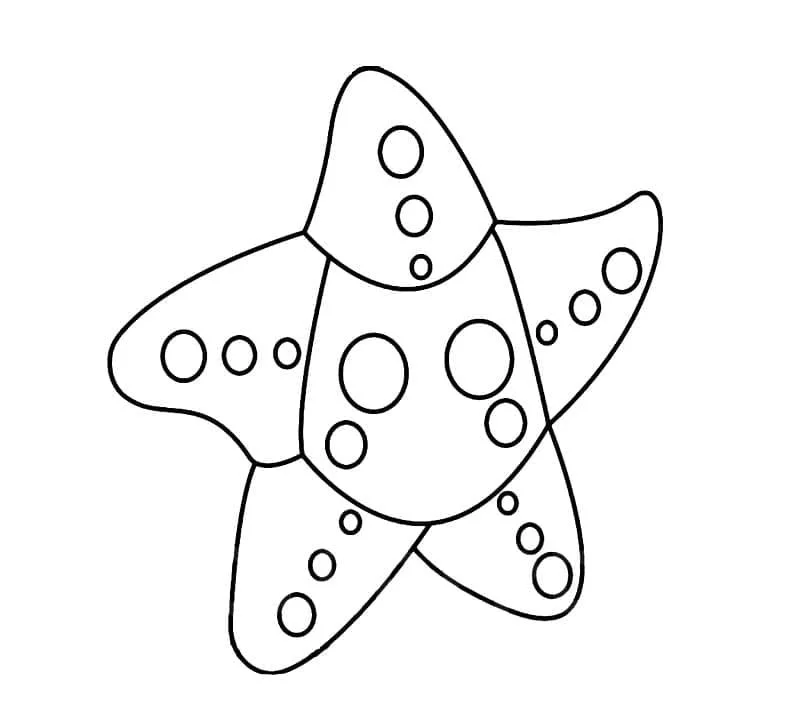 Starfish Coloring Pages 20