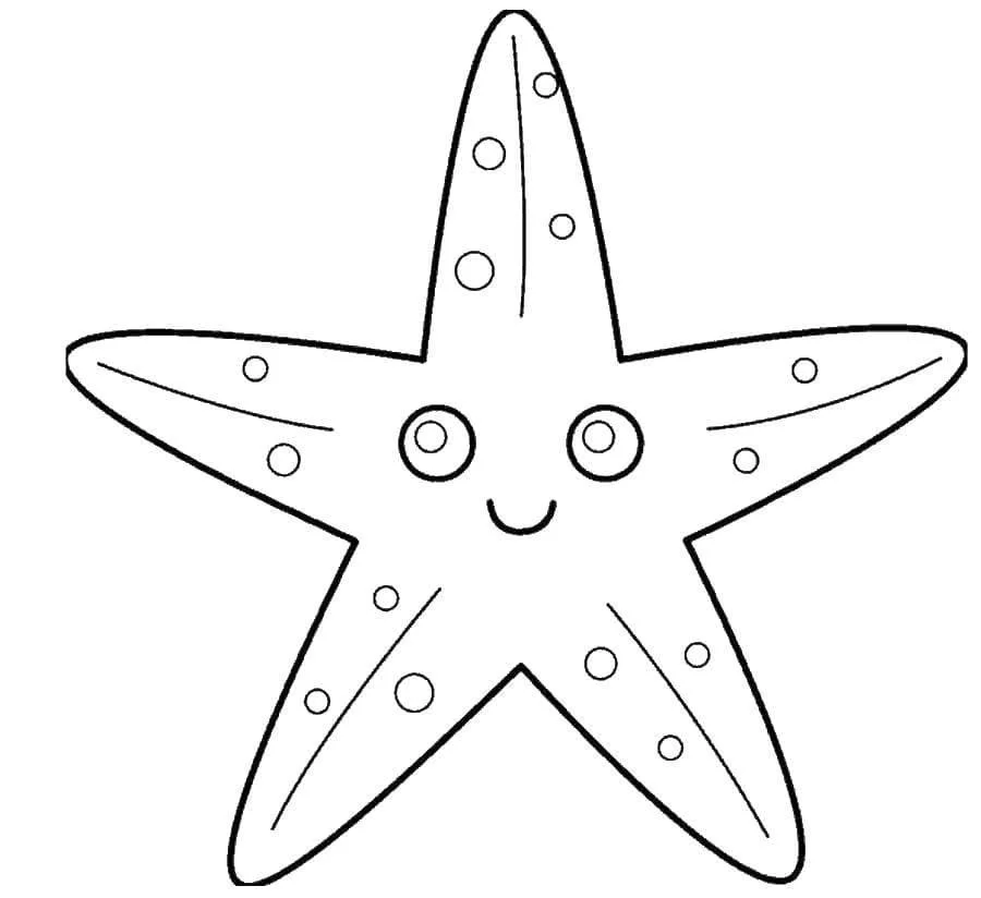 Starfish Coloring Pages 61