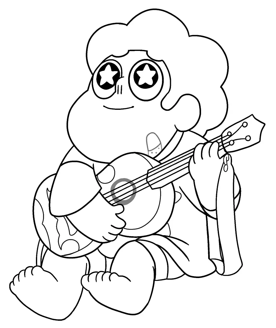 Steven Universe Coloring Pages 1