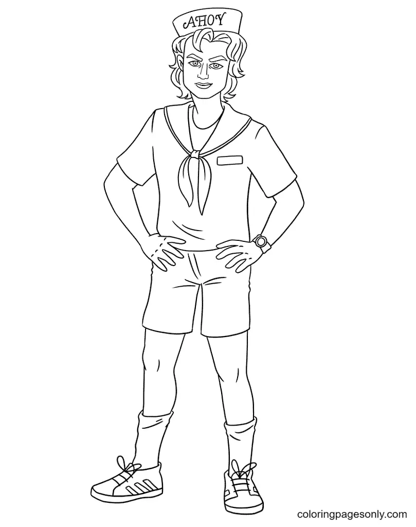 Stranger Things Coloring Pages 17