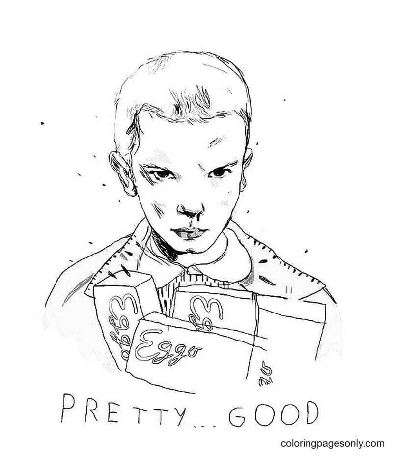 Stranger Things Coloring Pages 58