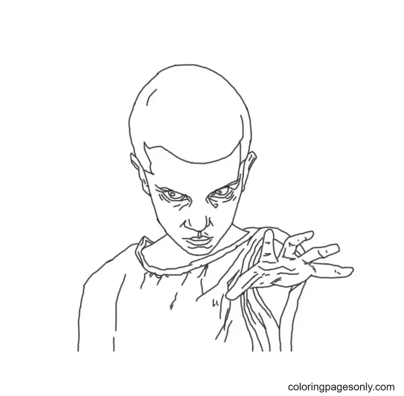 Stranger Things Coloring Pages 61