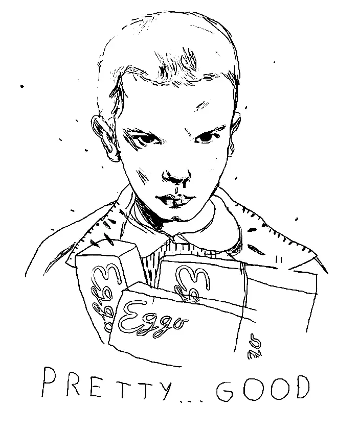 Stranger Things Coloring Pages 87