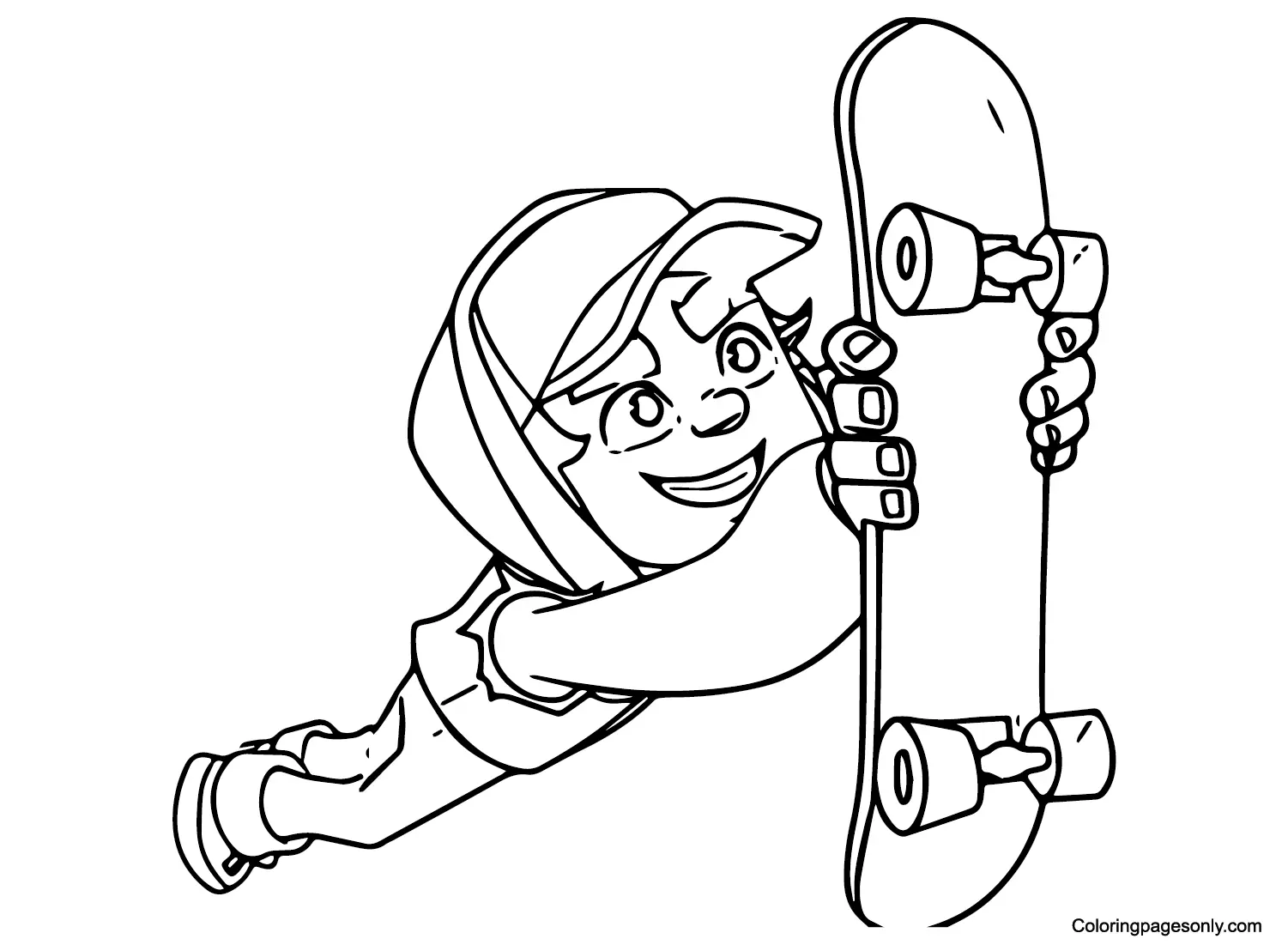 Desenhos de Subway Surfers Para Colorir 11