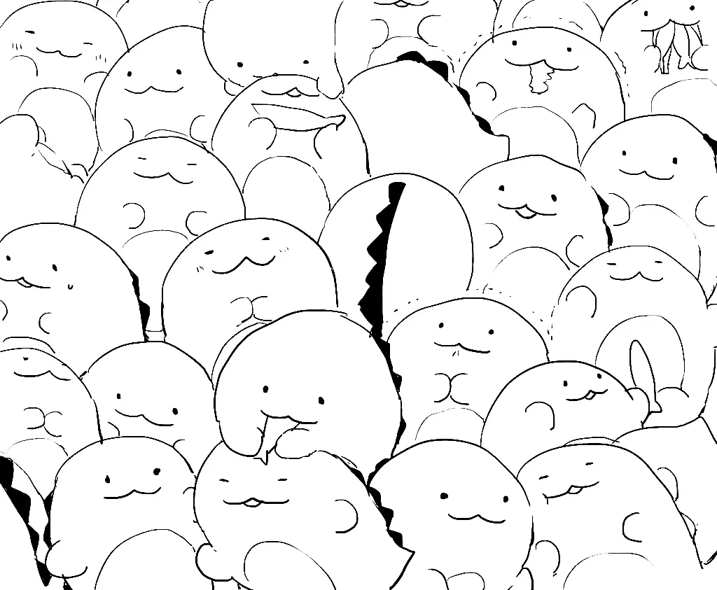Sumikko Gurashi Coloring Pages 51