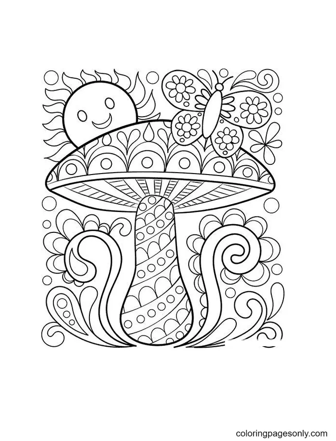 Sun Coloring Pages 14