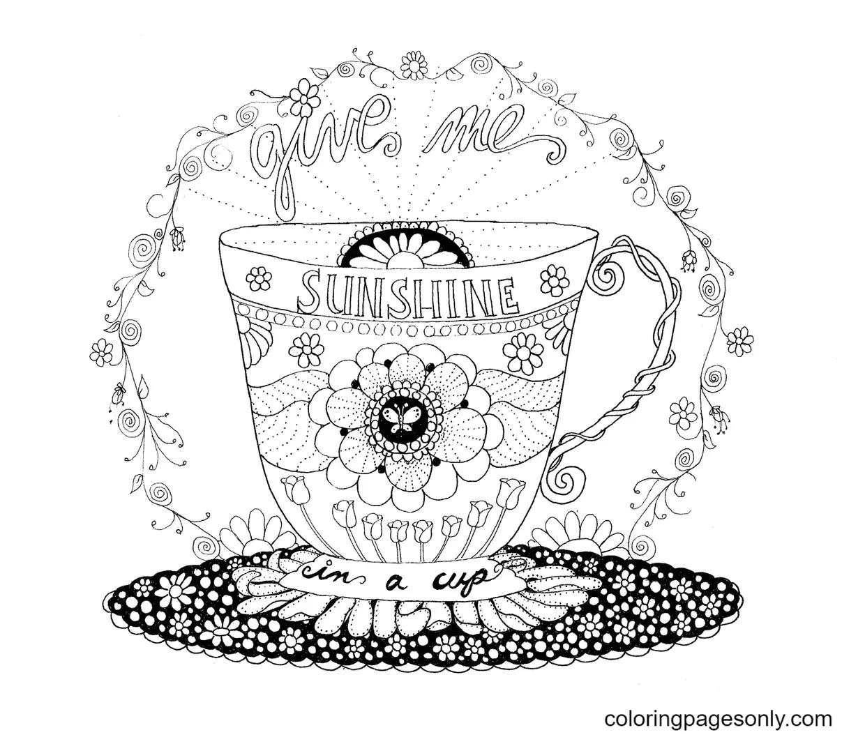 Sun Coloring Pages 32