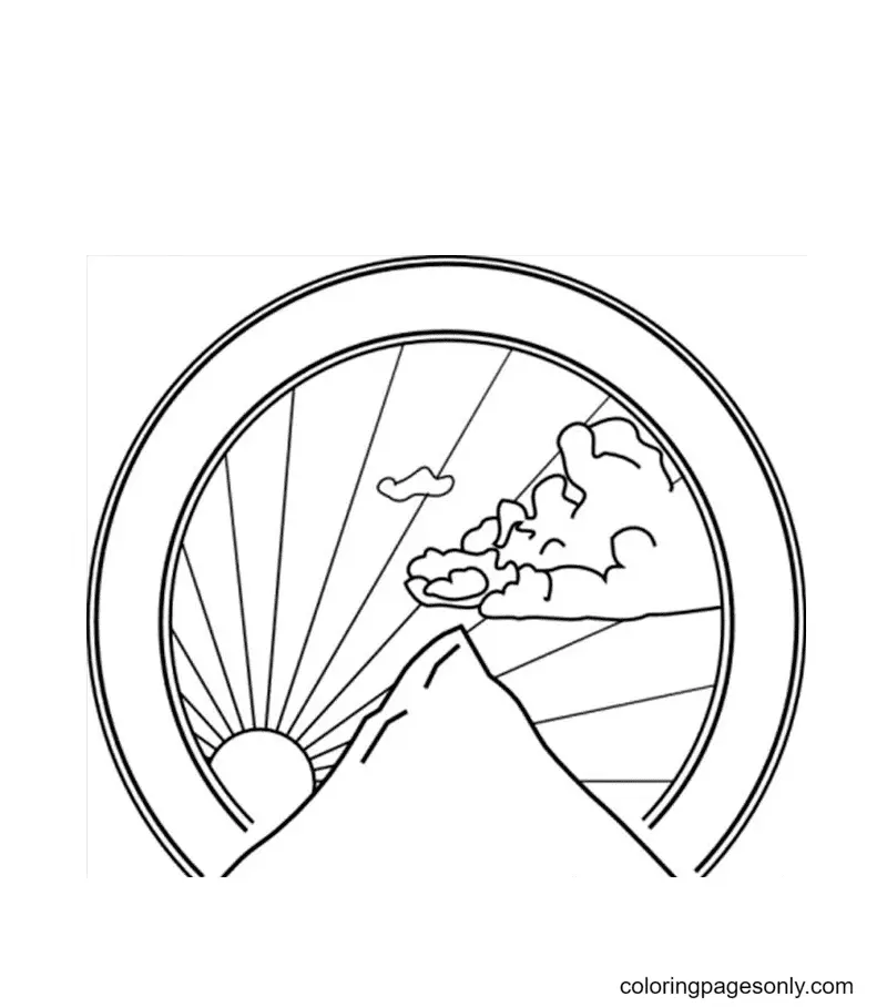 Sun Coloring Pages 57