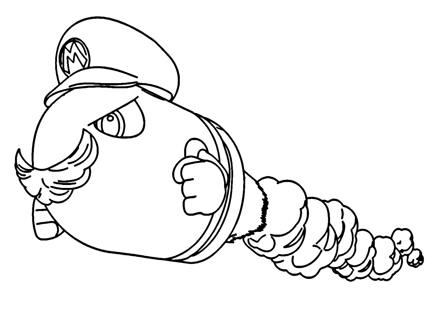 Desenhos de Super Mario Odyssey Para Colorir 4