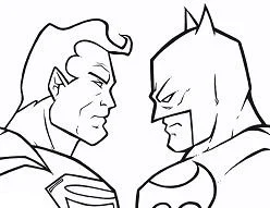 Superman Coloring Pages 2