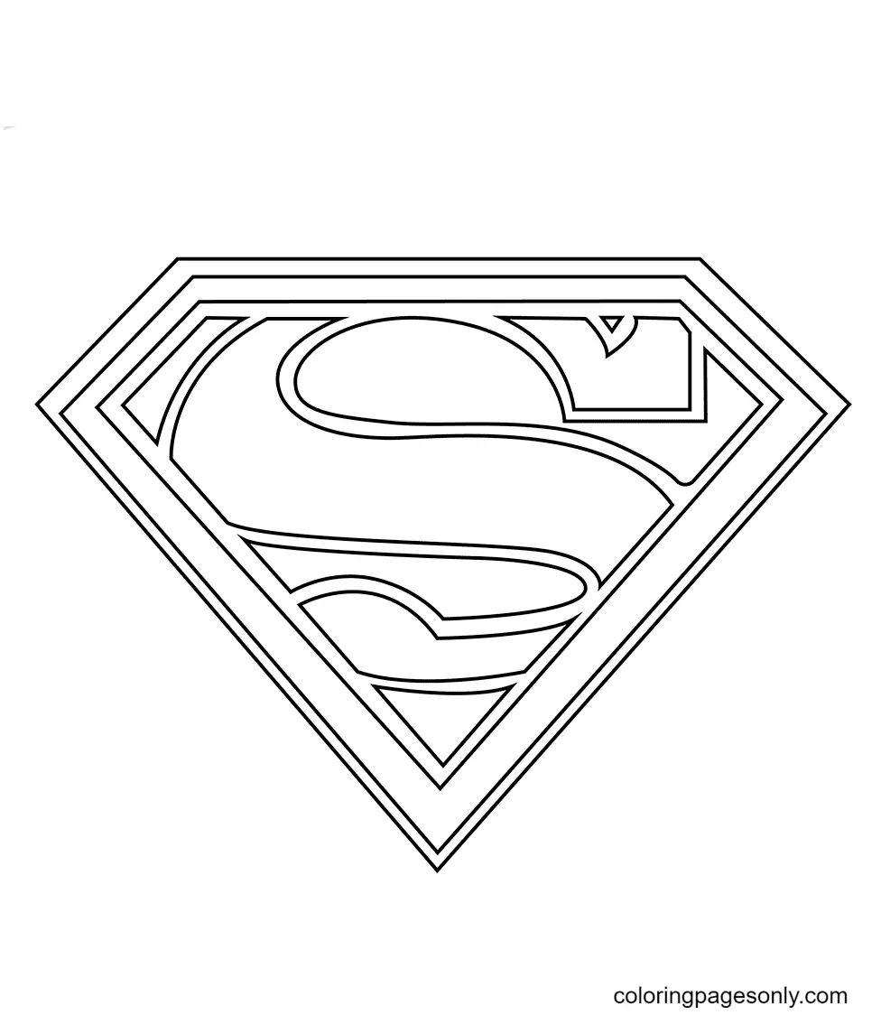 Superman Coloring Pages 43
