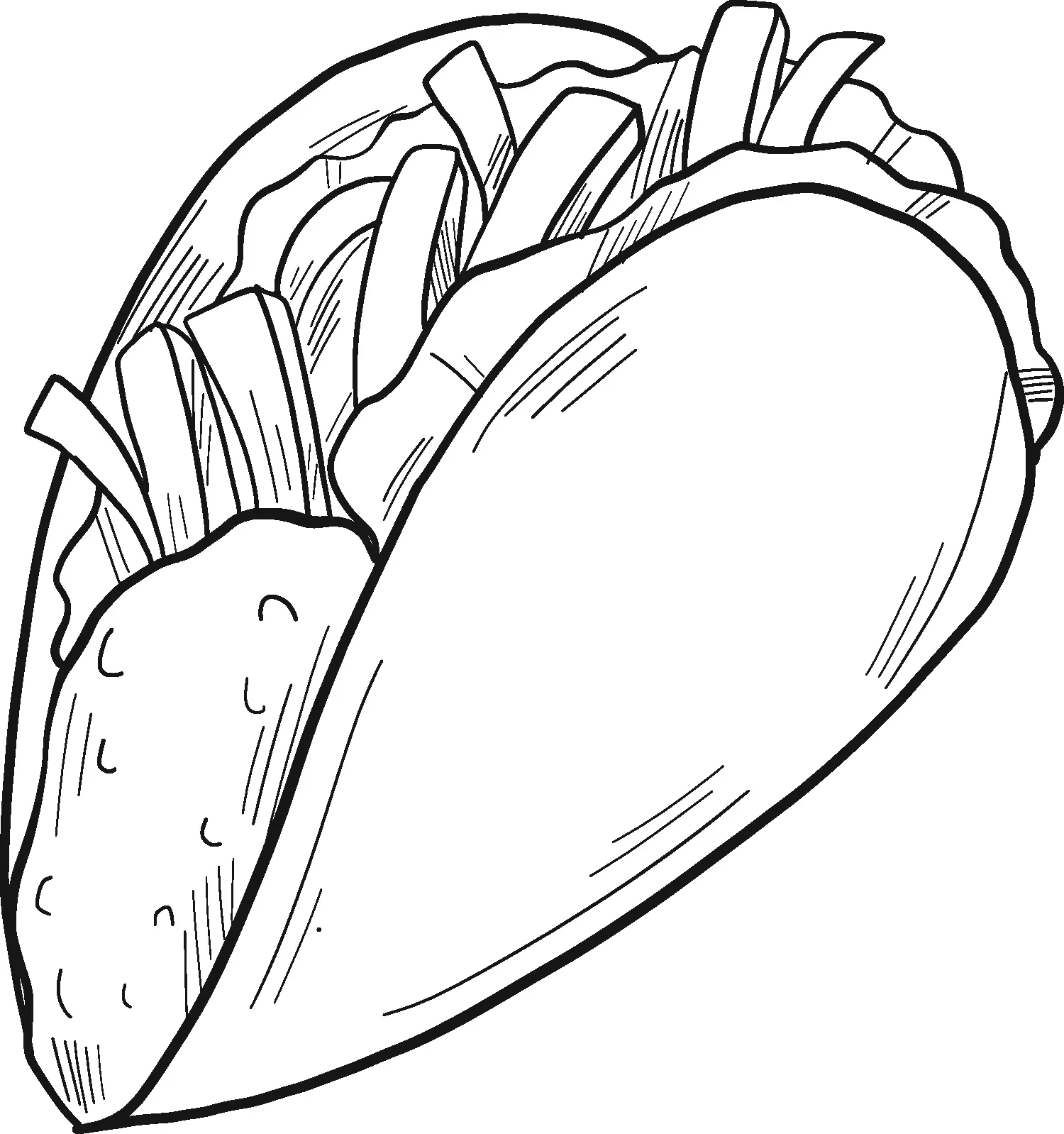 Taco Ausmalbilder 17
