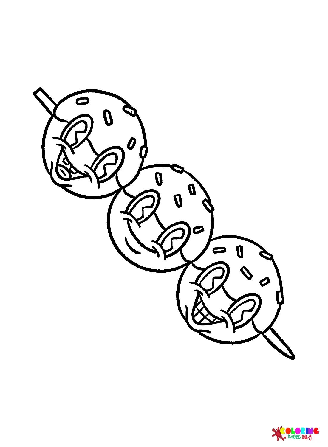 Takoyaki Ausmalbilder 10