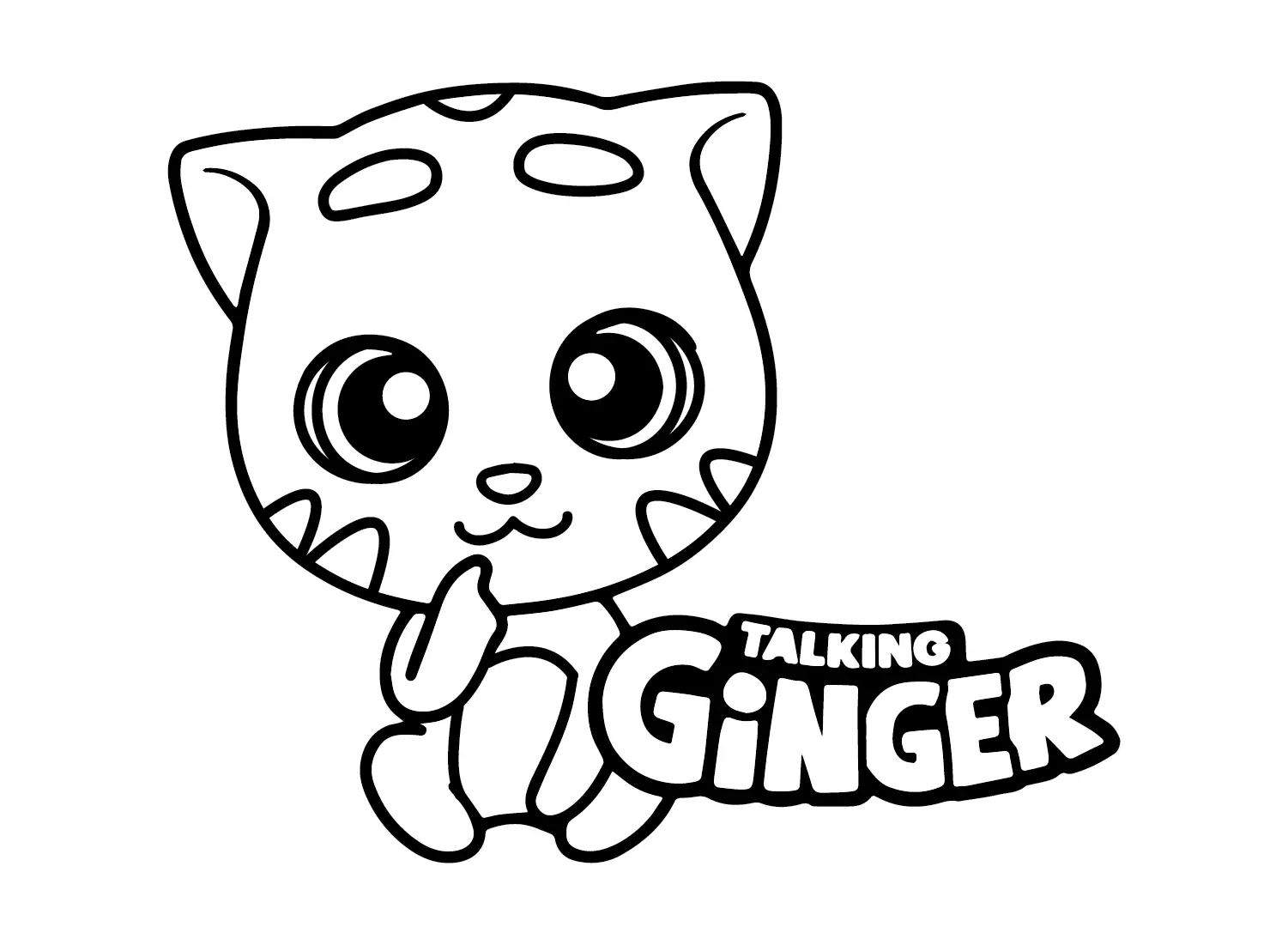 Sprechender Ginger Ausmalbilder 6