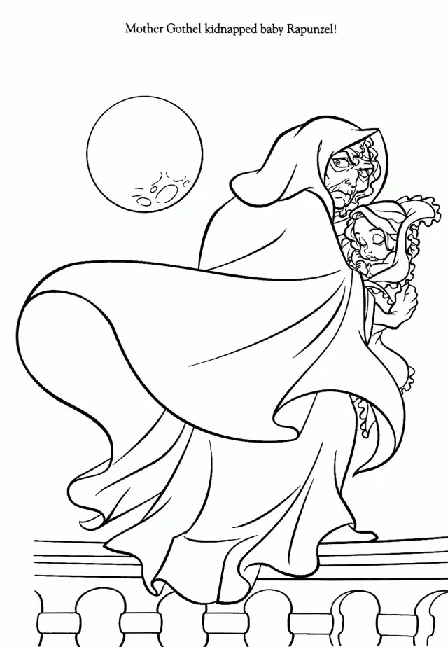 Tangled Coloring Pages 66