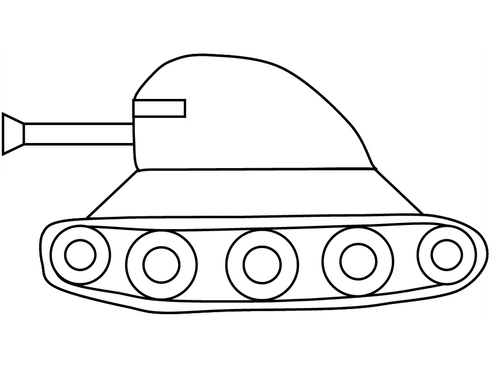 Tank Coloring Pages 114