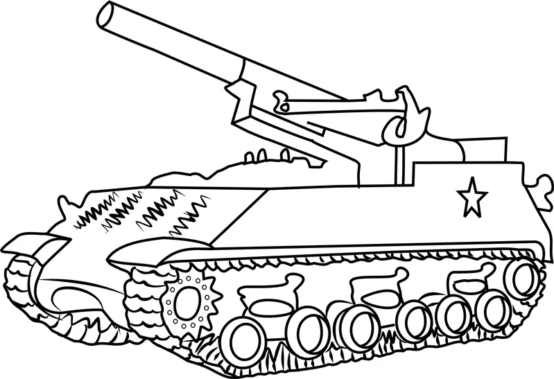 Tank Coloring Pages 46