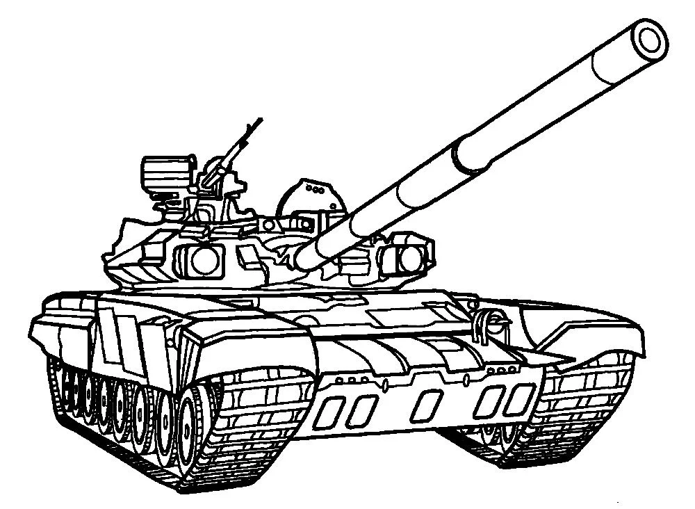 Tank Coloring Pages 74