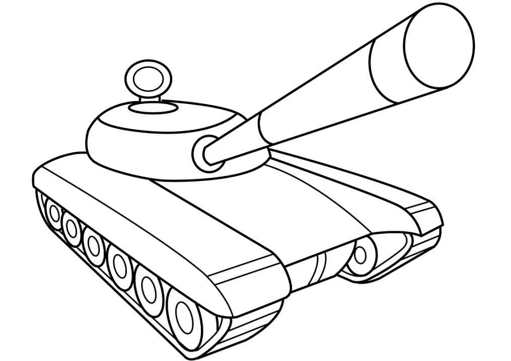 Tank Coloring Pages 8