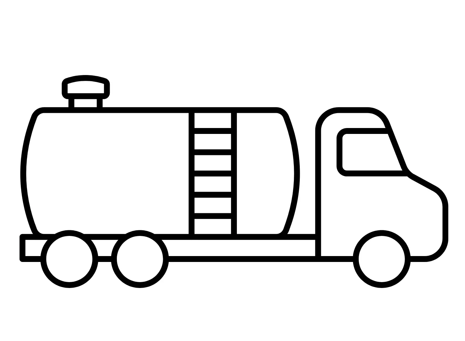 Desenhos de Caminhao-Tanque Para Colorir 3