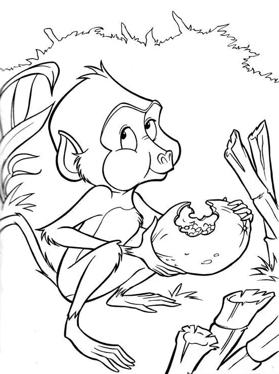 Desenhos de Tarzan Para Colorir 21