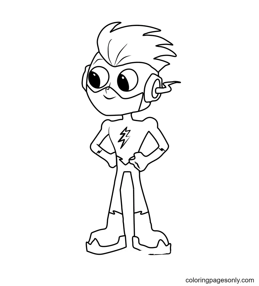 Teen Titans Go Ausmalbilder 16