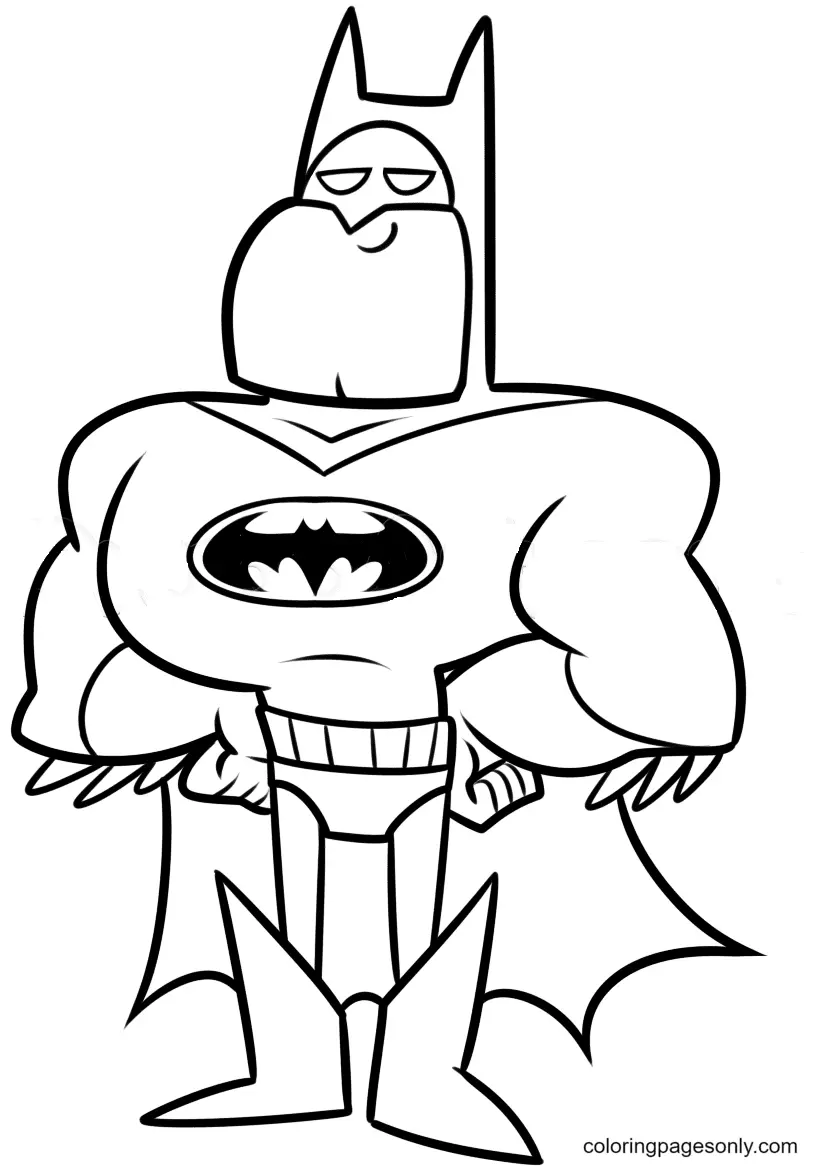 Teen Titans Go Coloring Pages 29