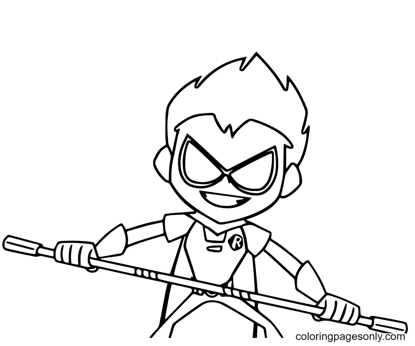 Teen Titans Go Ausmalbilder 33