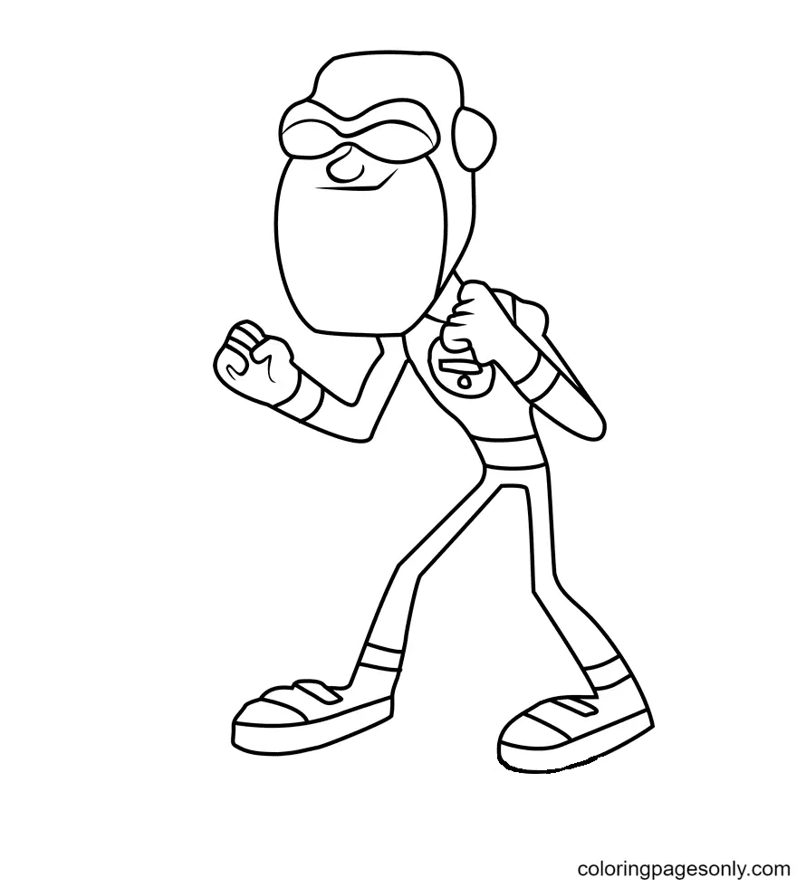 Teen Titans Go Ausmalbilder 35