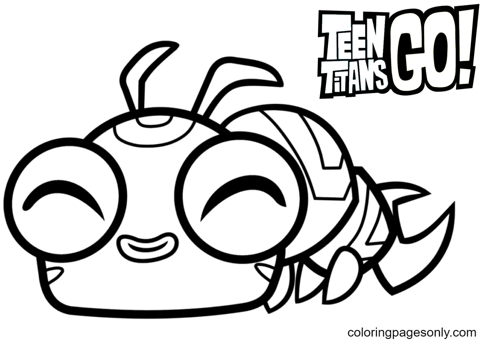 Teen Titans Go Ausmalbilder 8