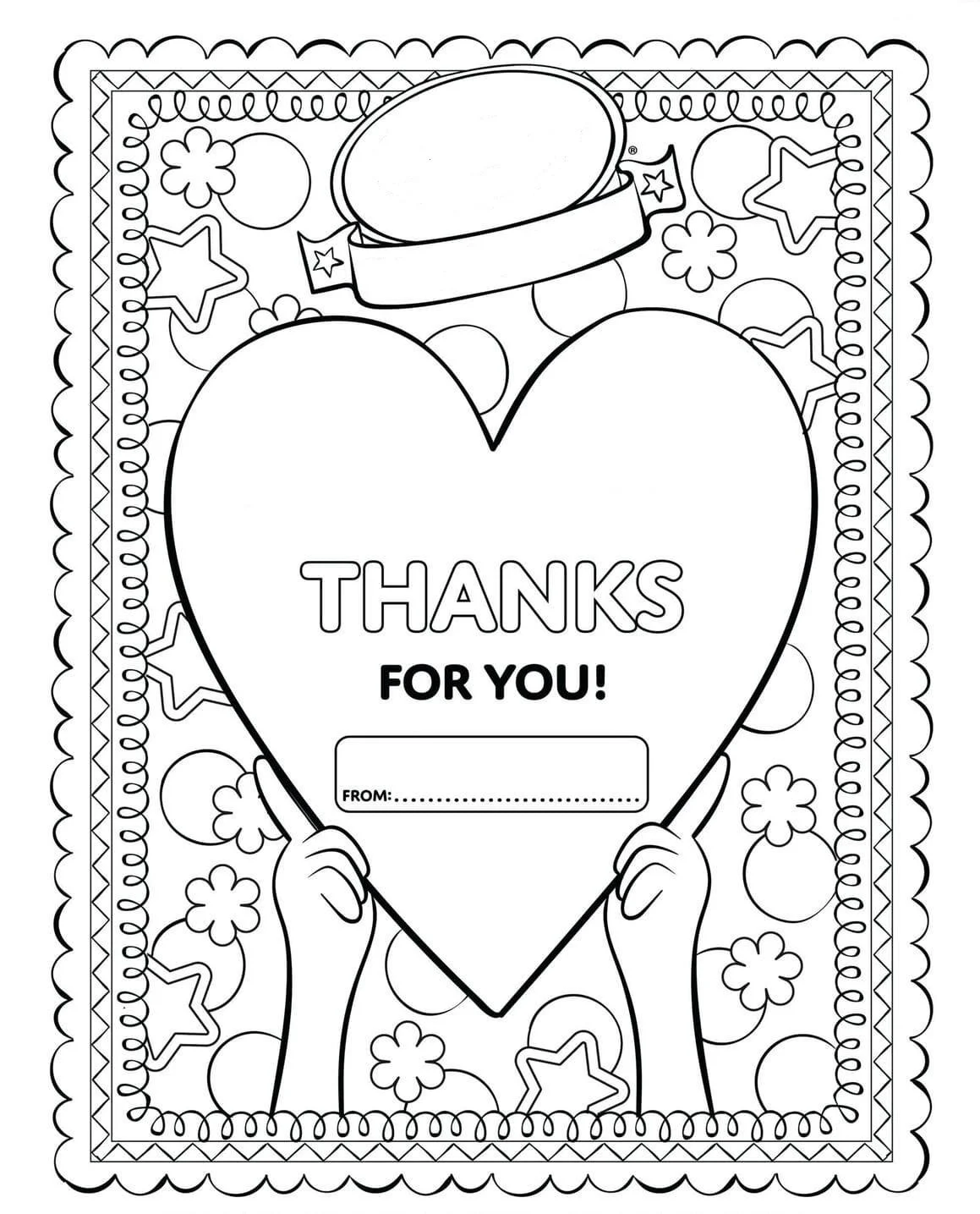 Thank You Coloring Pages 6