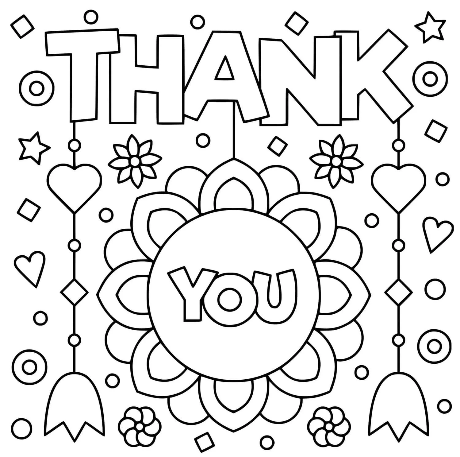 Thank You Coloring Pages 66