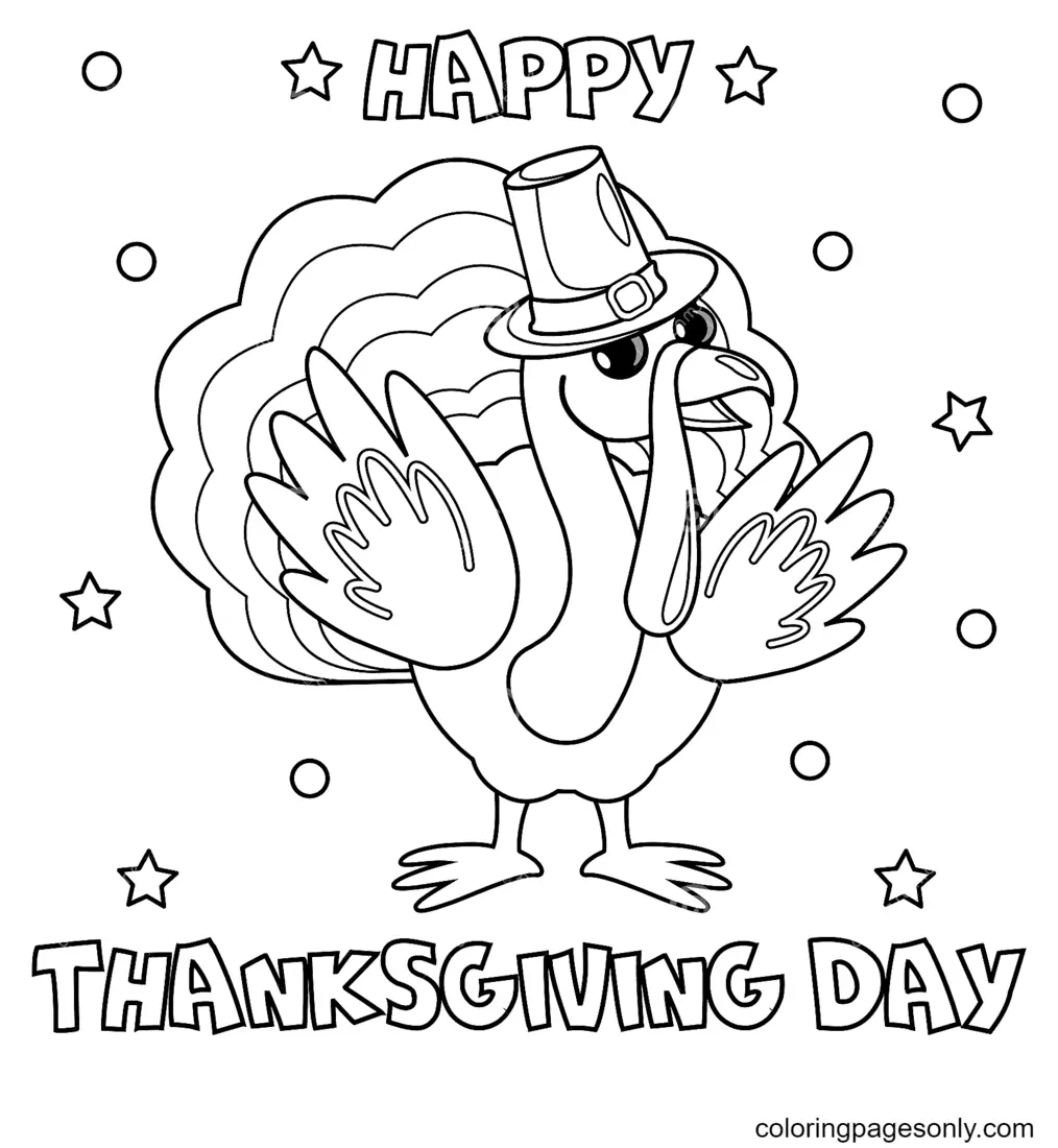Thanksgiving Coloring Pages 31