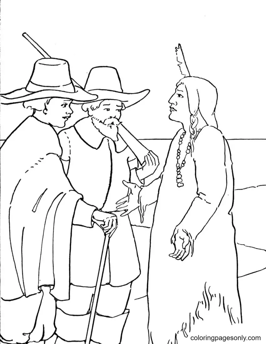 Thanksgiving Coloring Pages 44