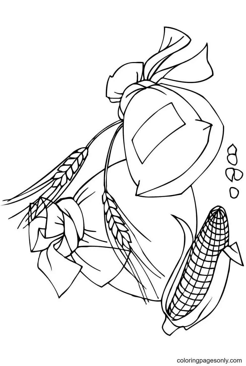 Thanksgiving Coloring Pages 70