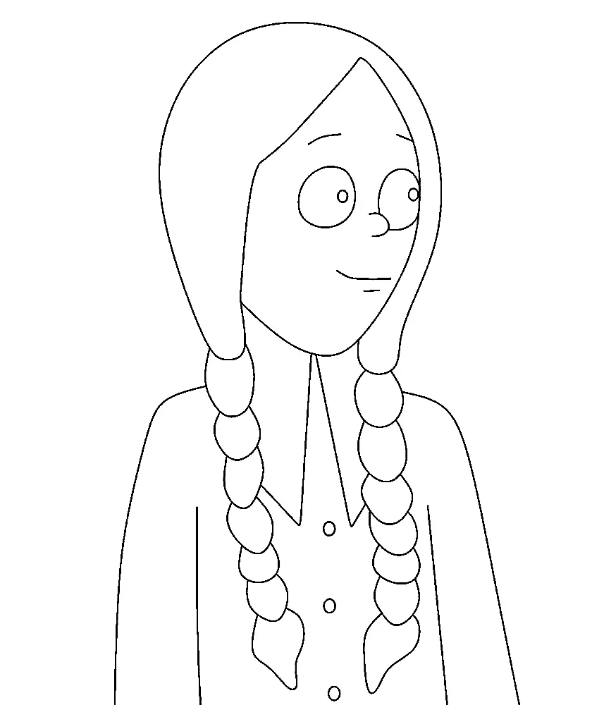 Die Addams Familie Ausmalbilder 4