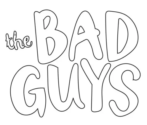 The Bad Guys Coloring Pages 9