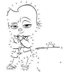 Die Boss Baby Ausmalbilder 1