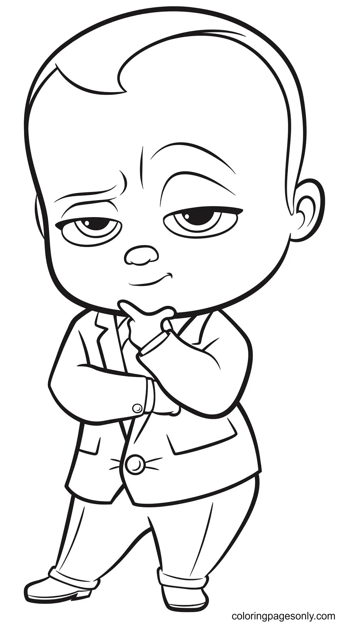Die Boss Baby Ausmalbilder 15